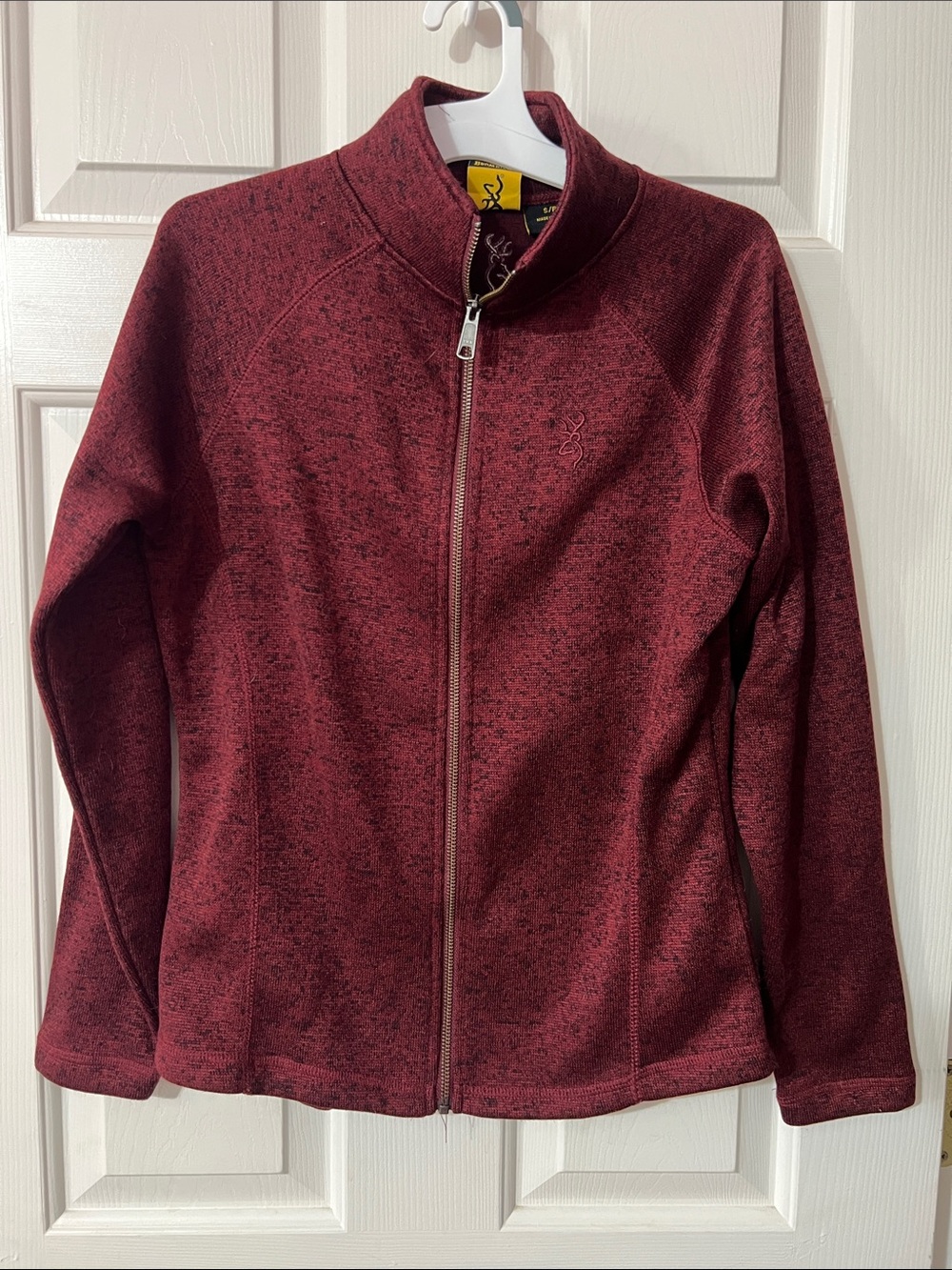 Browning Women's Maroon Full-Zip Utility Jacket